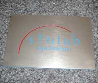 Engraved plaques and signs